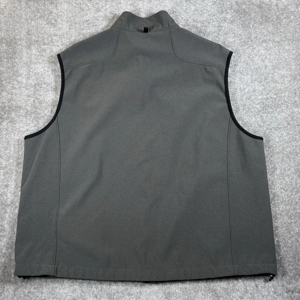 Polo Ralph Lauren Vest Men's 3XB Gray‎ Full Zip Stretch Outdoor Golf Performance